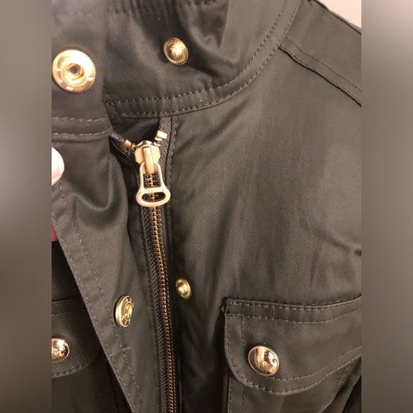 Medium size green Tommy Hilfiger jacket with cinchable waist - Picture 4 of 9